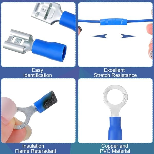 Hoteam Insulated Wire Connector Kit, 1200 Pieces — view 2 of 4