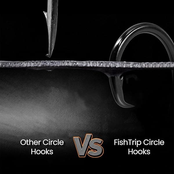 FishTrip 5X Inline Circle Hooks, Size 1, 25 Pcs — view 4 of 4