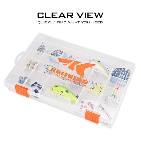 KastKing 3600 Tackle Trays, 4 Pack, 3-18 Slots — view 4 of 4