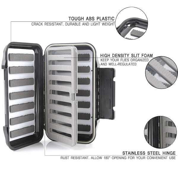Maxcatch Swing Leaf Fly Box, Holds 720 Flies — view 2 of 4
