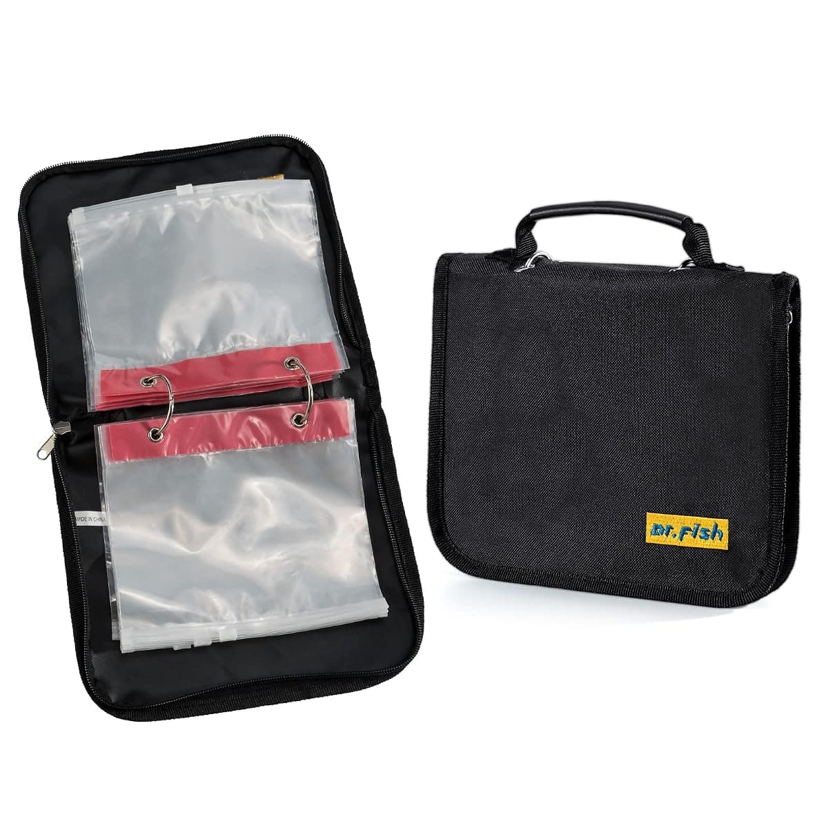 Dr.Fish Soft Bait Binder, 10 Pockets, 9 x 7 in