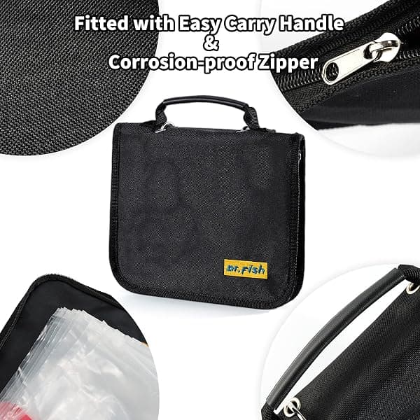 Dr.Fish Soft Bait Binder, 10 Pockets, 9 x 7 in — view 2 of 4
