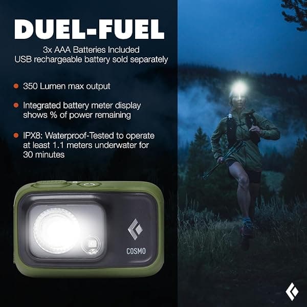Black Diamond Cosmo 350 Headlamp, 350 Lumens — view 2 of 4