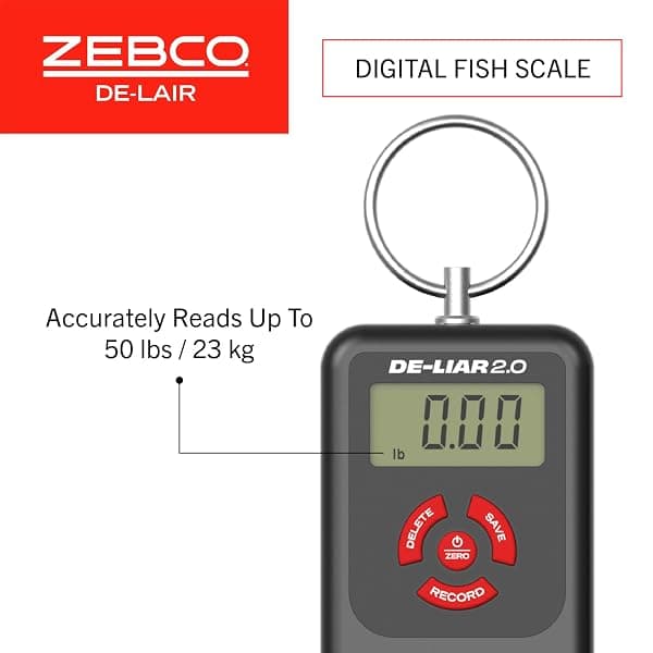 Zebco De-Liar 2.0 Digital Fish Scale, 50 lb — view 2 of 4