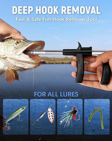 Crazy Shark Hook Remover, 13.6 in, Gun Metal — view 4 of 4