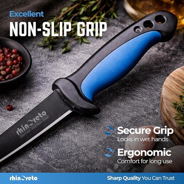 Rhinoreto Flexible Fillet Knife 6.5 in with Sheath — view 4 of 4