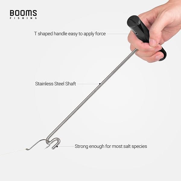 Booms Fishing R08 Saltwater Hook Remover, 10 in — view 2 of 4
