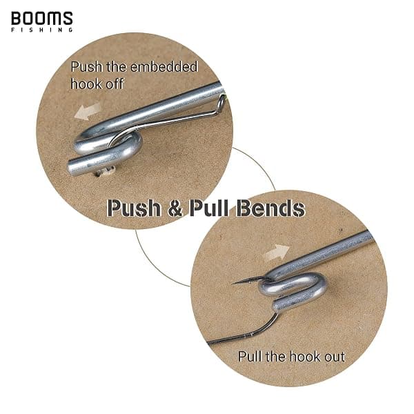 Booms Fishing R08 Hook Remover, 10 in, Blue — view 4 of 4