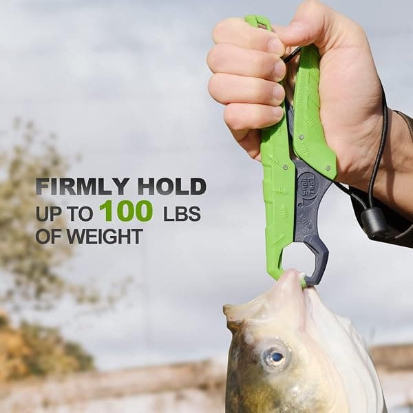 Snail Trail Floating Fish Gripper, 7.5 in with Lanyard — view 3 of 4