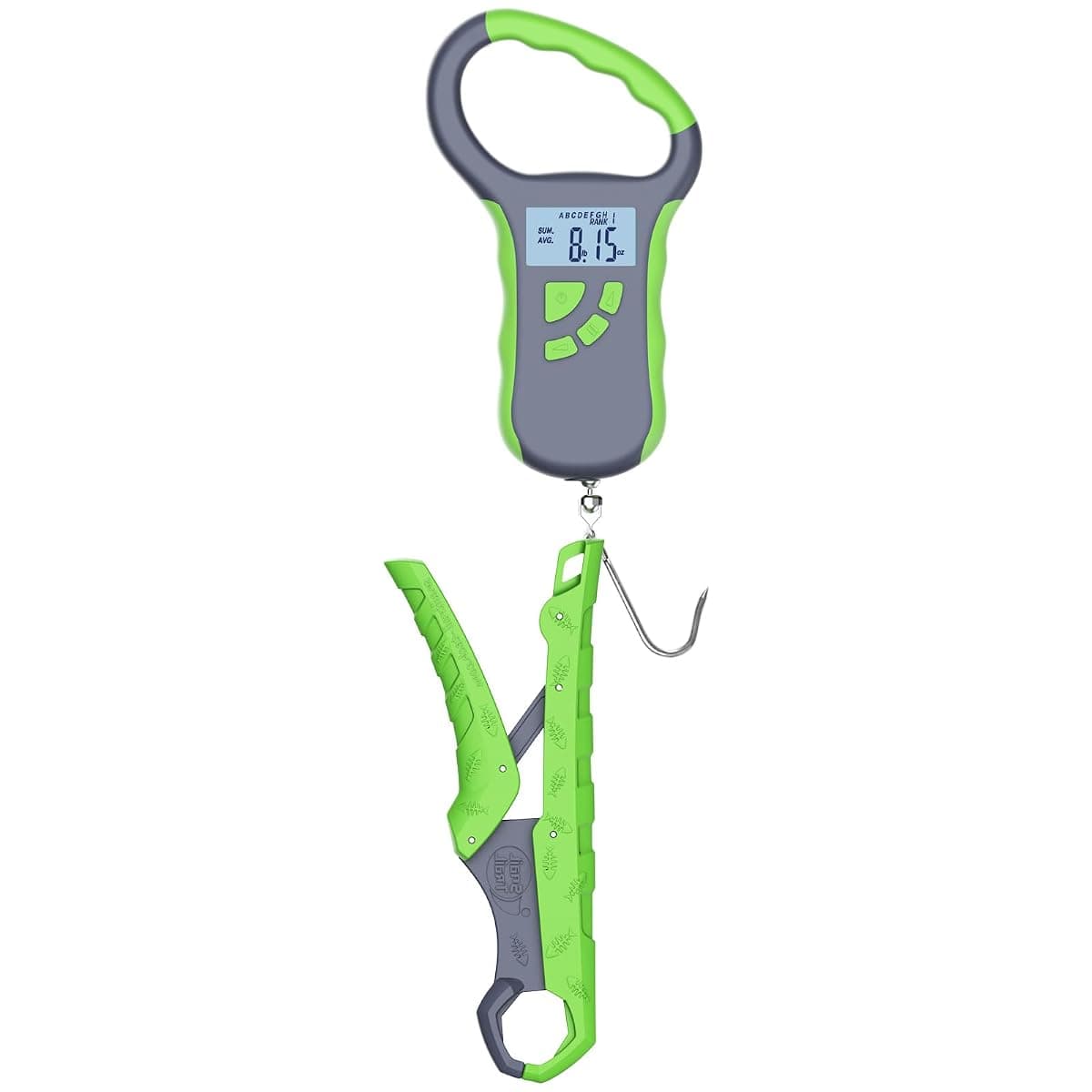 Snail Trail Digital Fish Scale, 7.5 in Lip Gripper