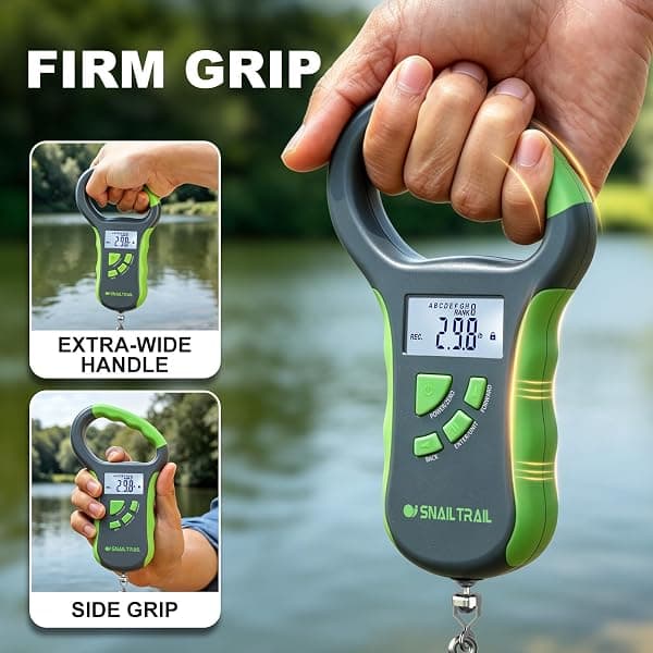 Snail Trail Digital Fish Scale, 7.5 in Lip Gripper — view 4 of 4