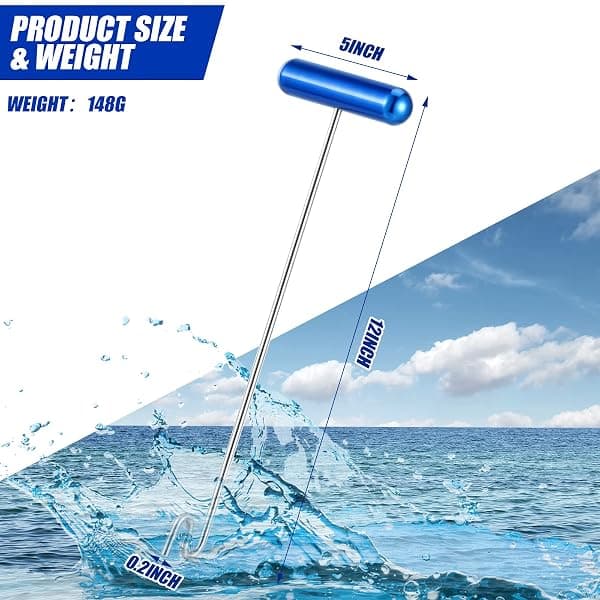 Sotiff 12 in Fish Hook Remover, 2-Pack, T-Handle — view 2 of 4