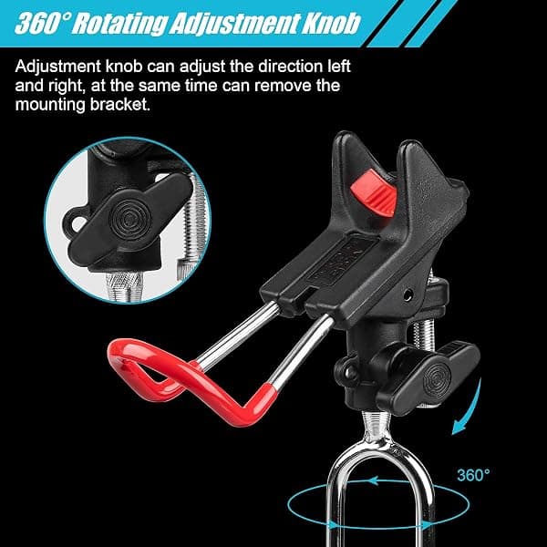 ReeMoo Ground Fishing Rod Holders, 2-Pack, Nylon — view 4 of 4