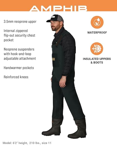 Frogg Toggs Amphib Bootfoot Chest Wader, 3.5mm — view 2 of 4