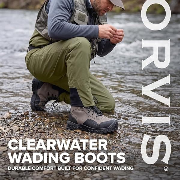 Orvis Clearwater Wading Boots, Rubber Lug Sole — view 3 of 4