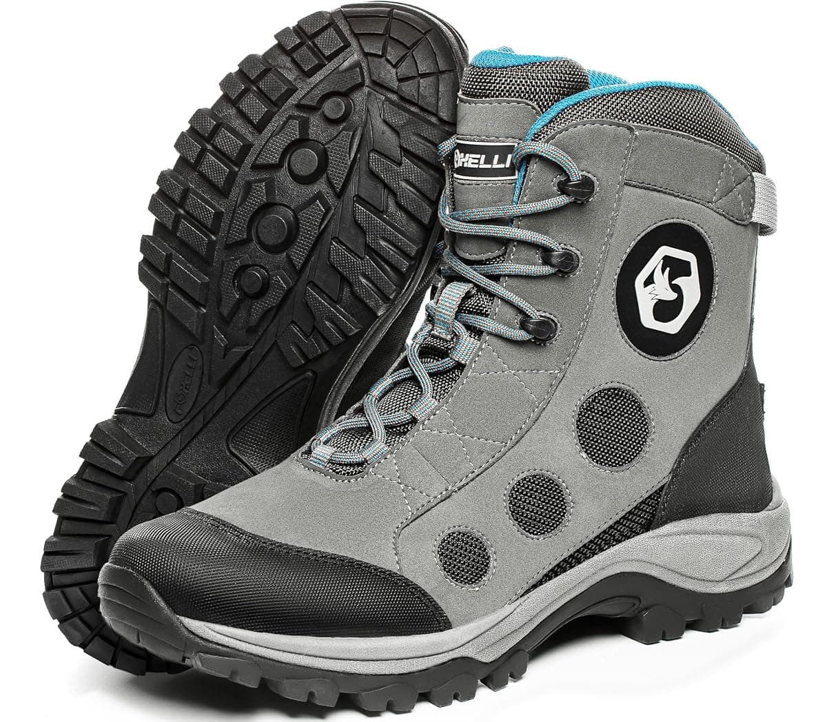 Foxelli Wading Boots, Rubber Sole, Size 11