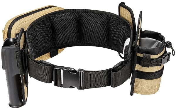 Lacueques Wading Belt with Rod Holder, Tan — view 2 of 4
