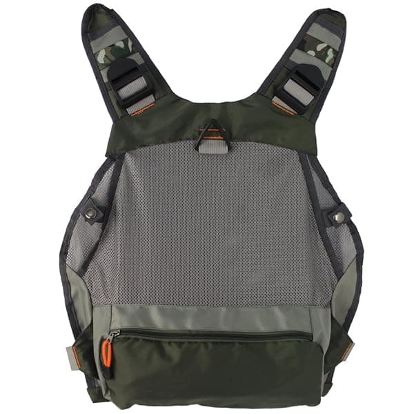 Kylebooker Fly Fishing Vest, 17 Pockets, Green — view 4 of 4