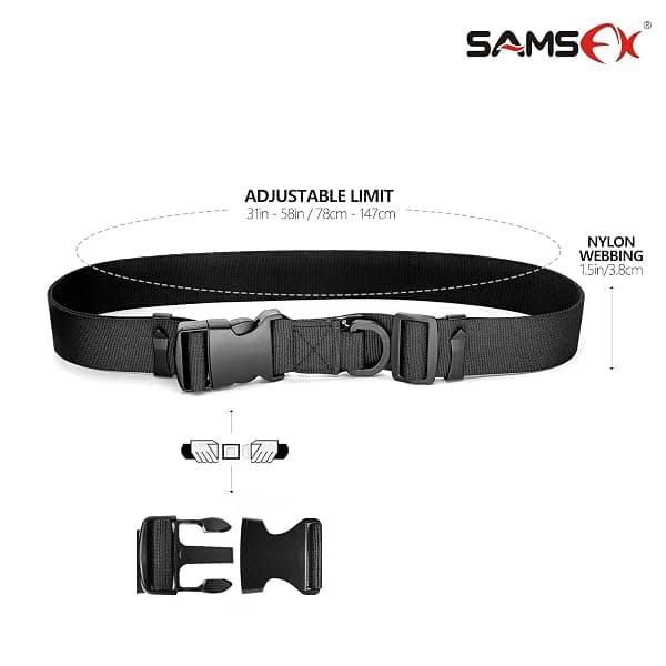 SAMSFX Adjustable Wading Belt, 31-58 in — view 2 of 4