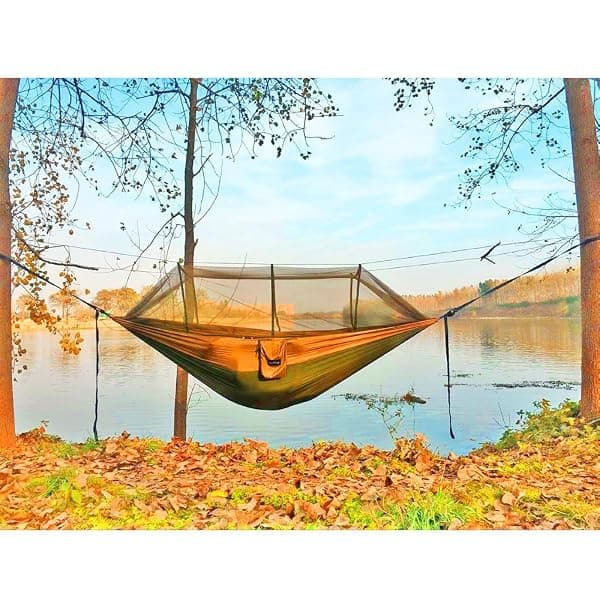 Sunyear Camping Hammock with Bug Net, Single — view 4 of 4