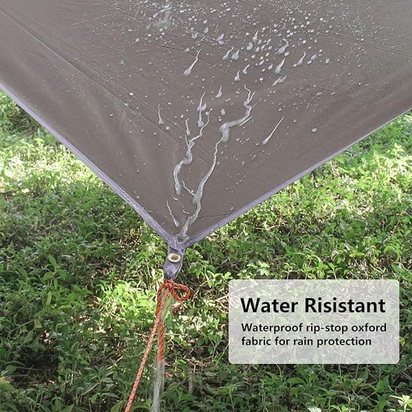 Unigear Hammock Rain Fly Tarp, 9.8 x 9.8 ft — view 2 of 4