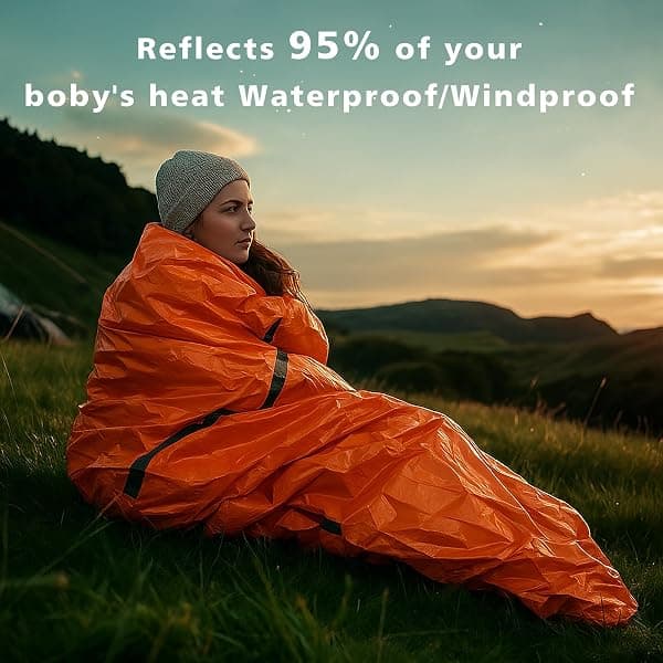 Zmoon Emergency Mylar Bivy Sacks, 2-Pack — view 3 of 4