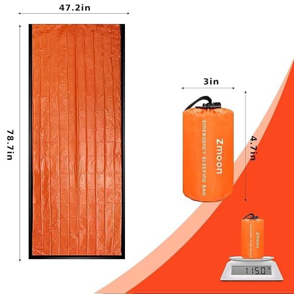 Zmoon Emergency Mylar Bivy Sacks, 2-Pack — view 4 of 4