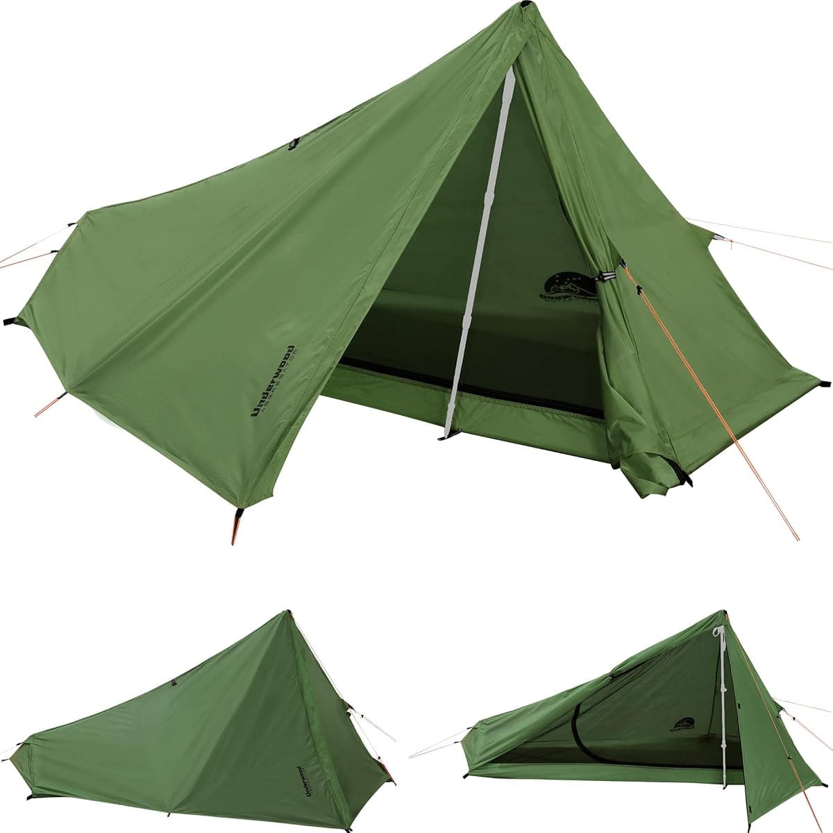 Underwood Aggregator Trekking Pole Tent, 1P Green