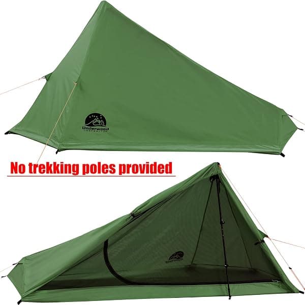 Underwood Aggregator Trekking Pole Tent, 1P Green — view 2 of 4