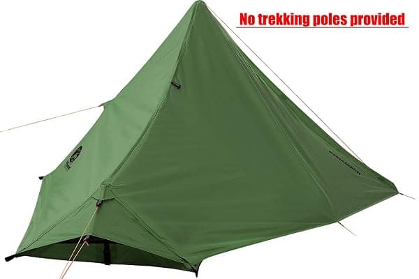 Underwood Aggregator Trekking Pole Tent, 1P Green — view 3 of 4