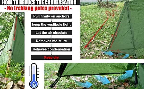 Underwood Aggregator Trekking Pole Tent, 2P Yellow — view 4 of 4