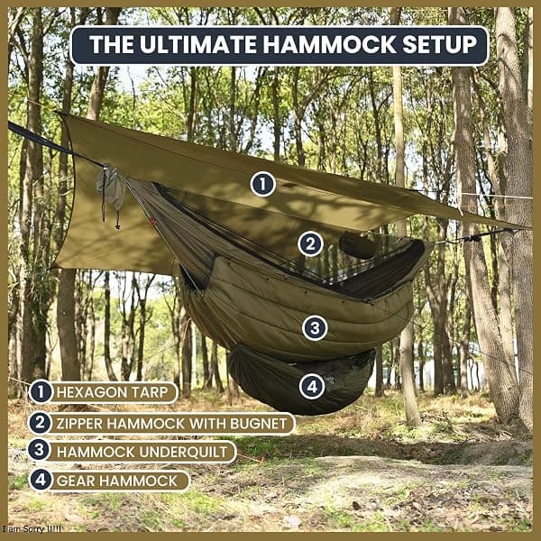 Onewind 11 ft Camping Hammock with Bug Net — view 2 of 4