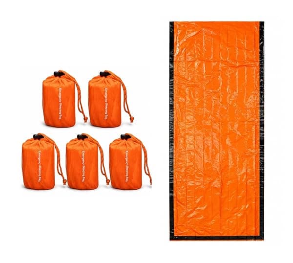 NovaMedic Emergency Mylar Bivy Sacks, 5-Pack — view 2 of 4