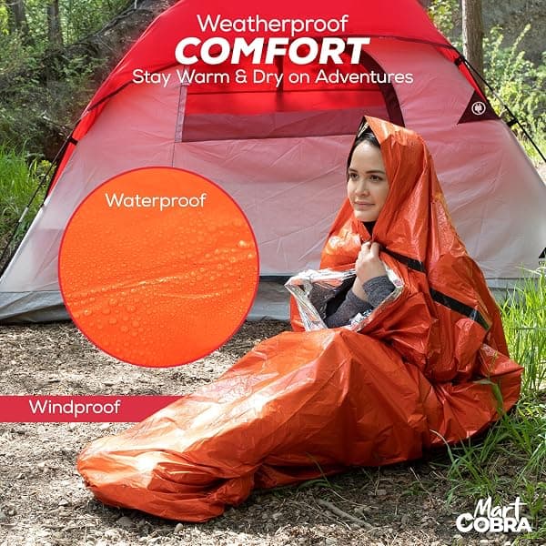 Mart Cobra Emergency Mylar Bivy Sacks, 3-Pack — view 4 of 4