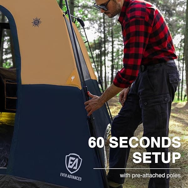 Ever Advanced 6-Person Blackout Instant Cabin Tent — view 3 of 4