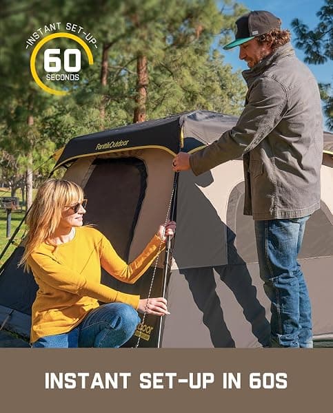 Fanttik Outdoor Zeta C6 Pro 6-Person Instant Tent — view 3 of 4
