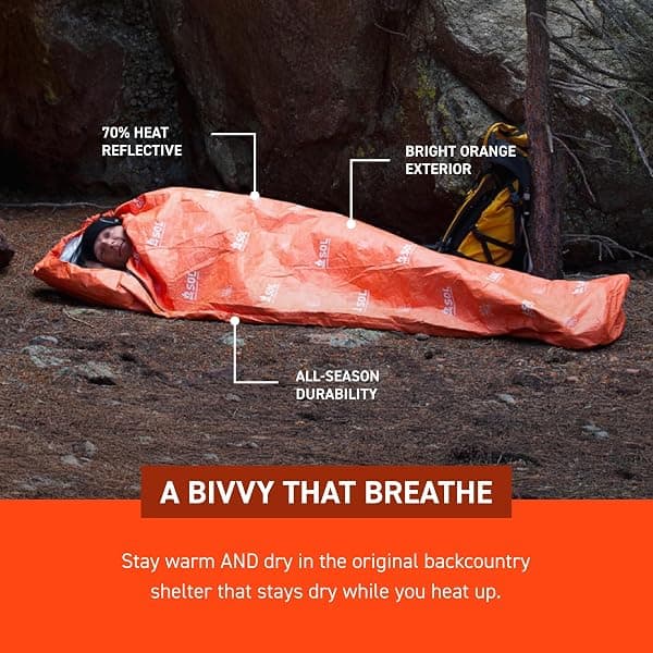 SOL Escape Bivvy with Hood, 84 x 31 in — view 4 of 4