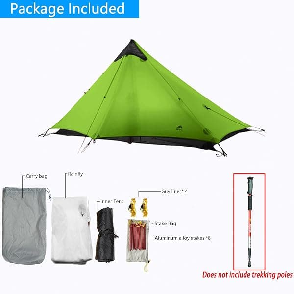 Livekooq 1-Person 3-Season Backpacking Tent — view 2 of 4