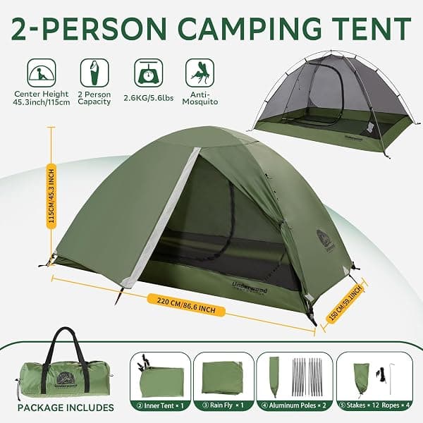 Underwood Aggregator 2-Person Backpacking Tent — view 2 of 4