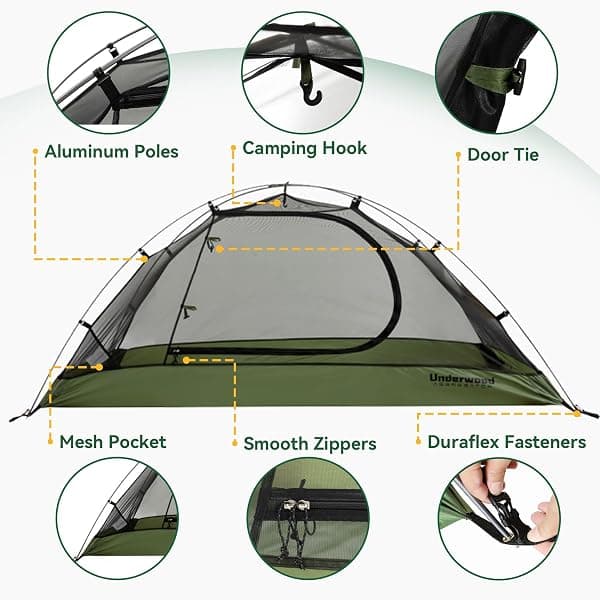 Underwood Aggregator 2-Person Backpacking Tent — view 3 of 4