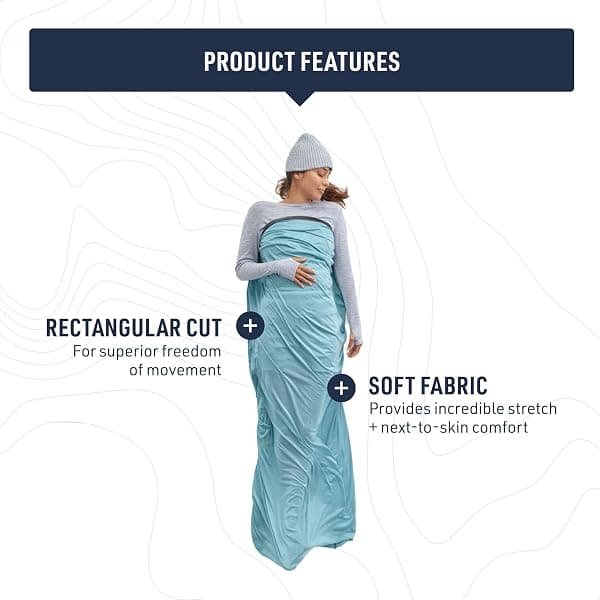 Sea to Summit Comfort Blend Liner, Rectangular — view 3 of 4