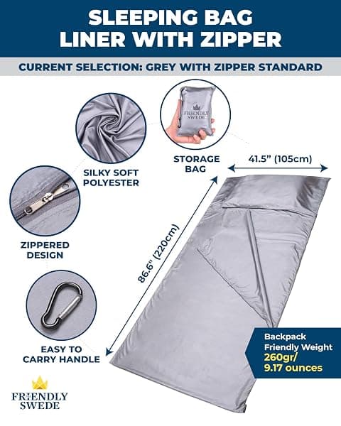 Friendly Swede Polyester Bag Liner, 41 x 86 in — view 3 of 4