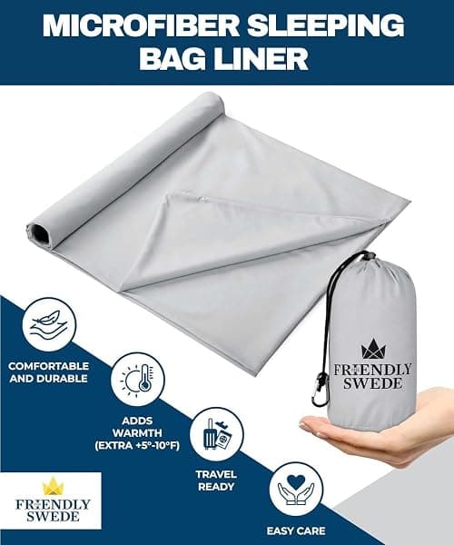 Friendly Swede Microfiber Liner, 41 x 86 in — view 2 of 4