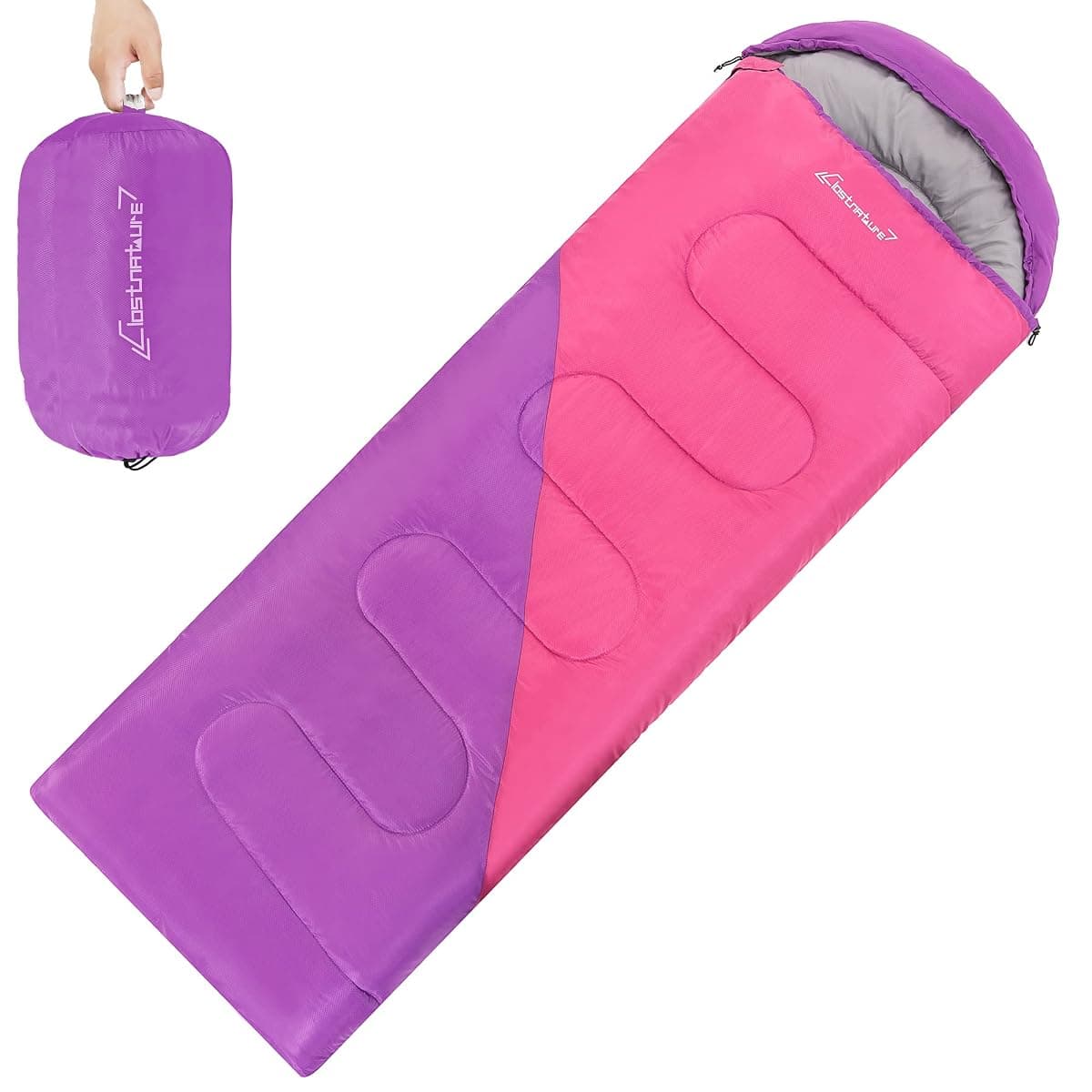 Clostnature Synthetic Mummy Bag, 87 x 32 in