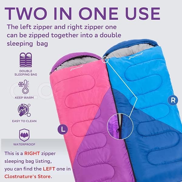 Clostnature Synthetic Mummy Bag, 87 x 32 in — view 4 of 4