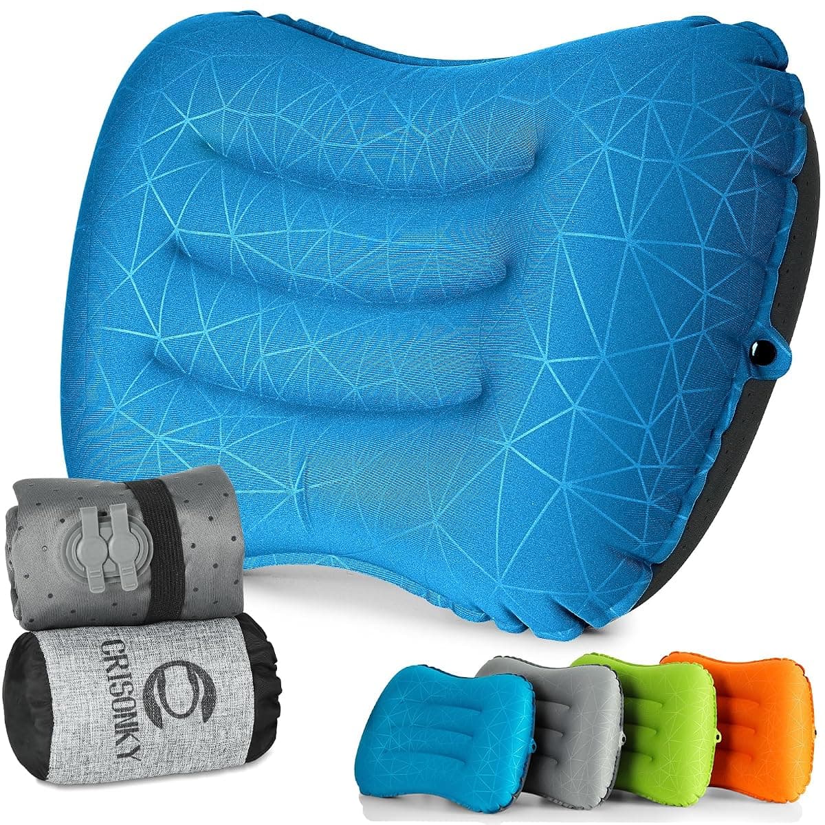 Crisonky Ultralight Inflatable Camping Pillow