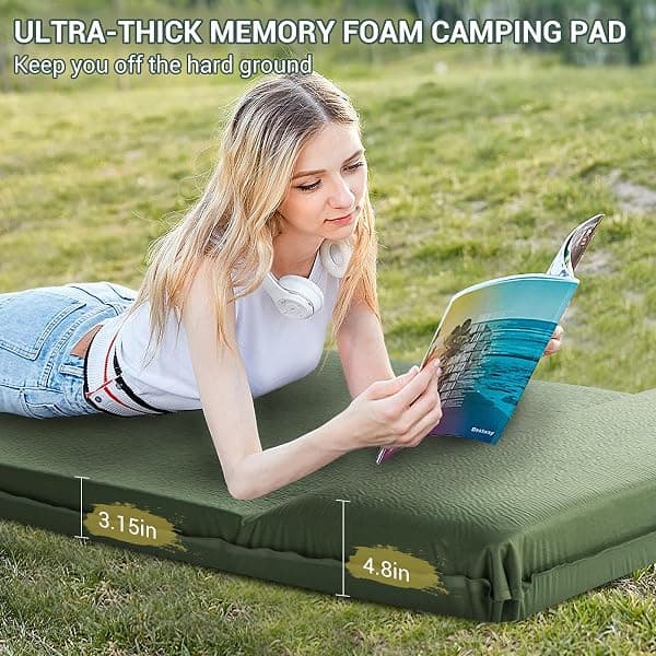 Elegear Self-Inflating Pad with Pillow, 3.15 in — view 3 of 4