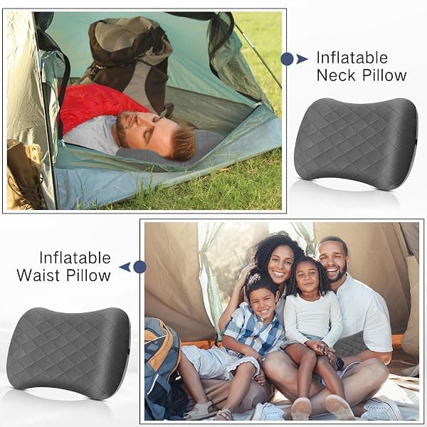 Threehoney Inflatable Camp Pillow, 2-Pack — view 4 of 4