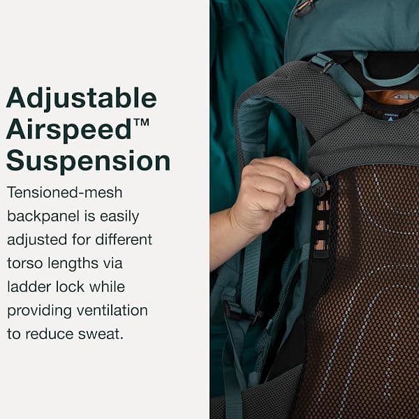 Osprey Renn Women's Backpacking Pack, 50 L — view 4 of 4