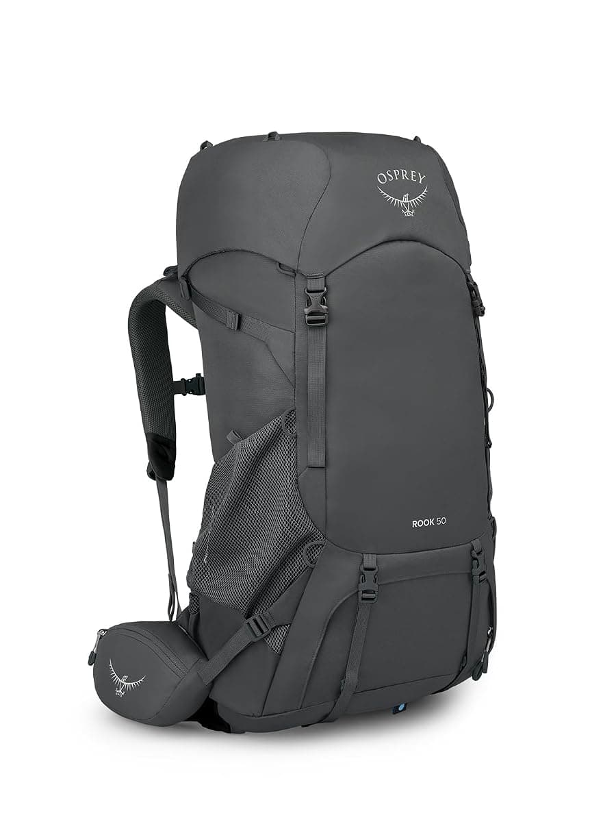Osprey Rook Men's Backpacking Pack, 50 L, Gray